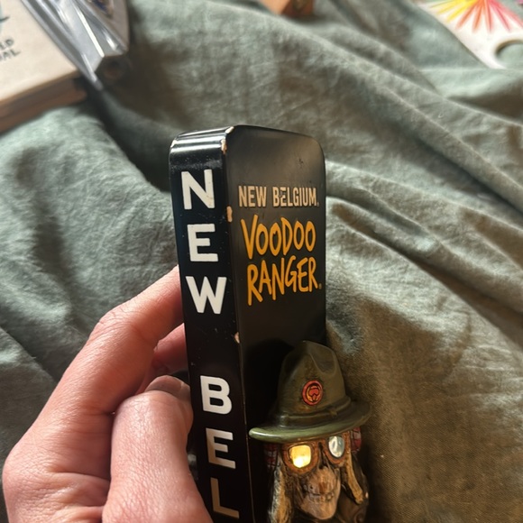 Belgium Voodoo 3D Ranger Pale Ale Draft Beer Keg Bar Tap Handle Skeleton 7.5 ” - Picture 4 of 4